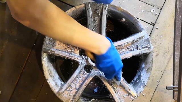 Покраска дисков из баллончика | Как покрасить диски своими руками смотреть онлайн