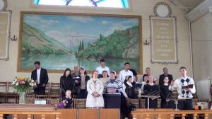 Идите, скажите Христовым друзьям: «Воскрес Он!» Общее пение. 25.04.22