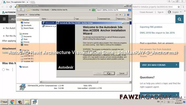 FR_ Erreur l'application n'a pas pu s'initialiser correctement (0xc0000142) -3ds Max смотреть онлайн