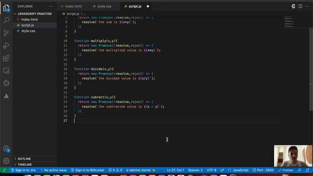 Promise Chaining in JavaScript | Promise Chaining .then() | JavaScript Tutorial Tutort Academy смотреть онлайн