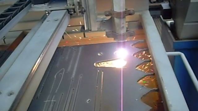 Plasma Cutter Cutting G-code (Cam Drawing) смотреть онлайн