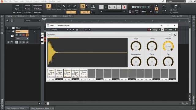 Cakewalk Tutorial E08 • Everything About The Step Sequencer View