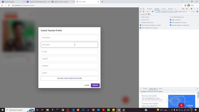Modal Based CRUD Application in React JS 18 + React Router DOM v6.8 + Material UI 5 हिंदी में смотреть онлайн