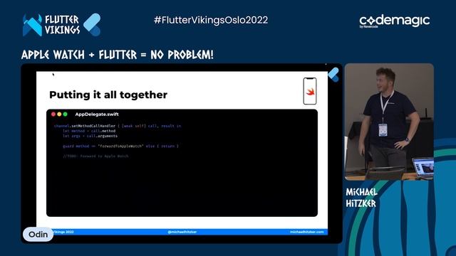 Apple Watch + Flutter = No Problem! | FlutterVikings 2022 смотреть онлайн