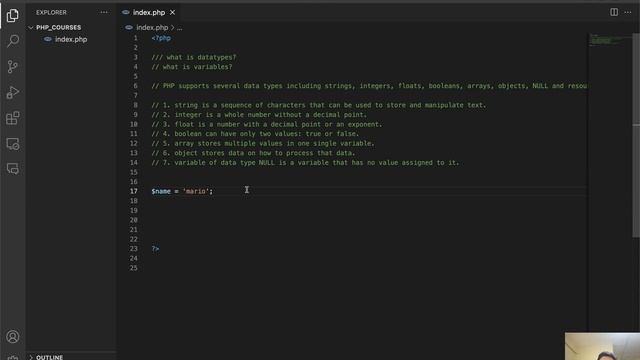 #6 PHP DataTypes| PHP Free Online Course 2023 смотреть онлайн