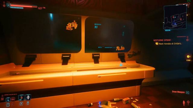 Cyberpunk 2077 // Entering CLOUDS Club after its closed down смотреть онлайн
