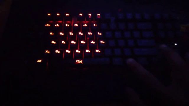 звук игровой клавиатуры HyperX ALLOY FPS PRO |на красных свечах \#асмр смотреть онлайн