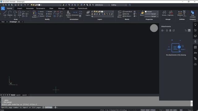 BricsCAD How To Convert PDF To DWG смотреть онлайн