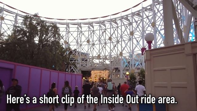 BING BONG'S SWEET STUFF! - Pixar Pier Construction Update 6/30/18 смотреть онлайн