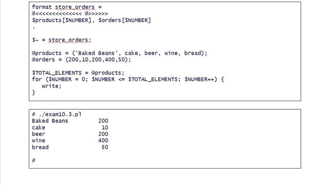 Perl Programming - Section 10 смотреть онлайн