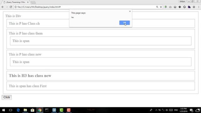 59 - ( jQuery Tutorial ) Traversing : Filtering ( Has , not , is ) смотреть онлайн
