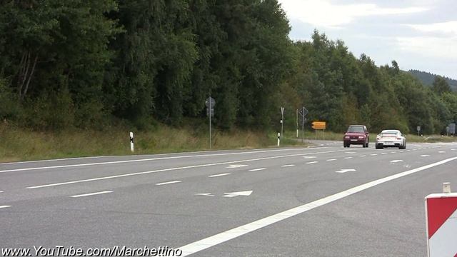 Blondie drives fast Porsche 997 GT2! смотреть онлайн