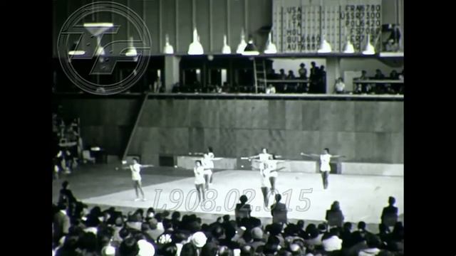 Helsinki 1952 Gymnastics Team Portable Apparatus (Amateur Footage) смотреть онлайн