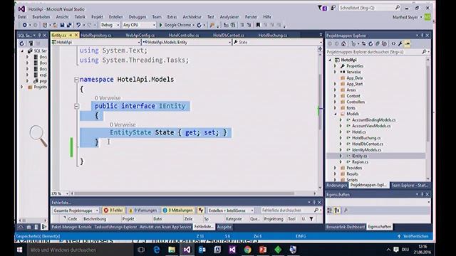 Datenbasierte Services mit Entity Framework und Co смотреть онлайн