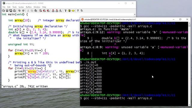 Introduction to C Programming: Arrays смотреть онлайн