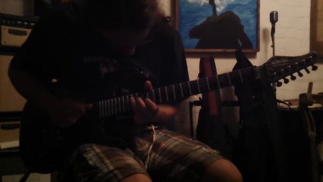 Schecter Hellraiser C-1 FR in dropped A tuning [clean] смотреть онлайн