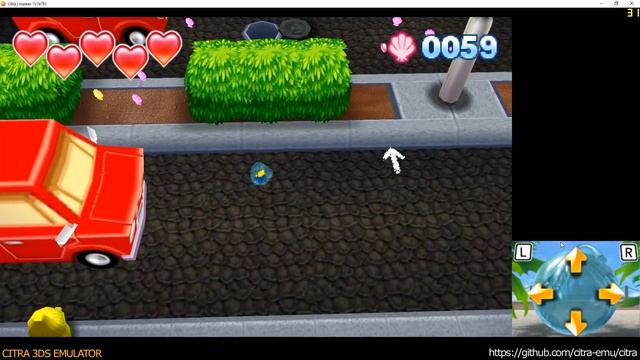 Citra 3DS Emulator - Finding Nemo: Escape to the Big Blue ingame 1080p смотреть онлайн