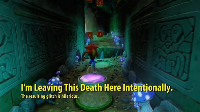 Crash Bandicoot 1 HD - Boulder Dash 100% Walkthrough - PURPLE GEM REQUIRED смотреть онлайн