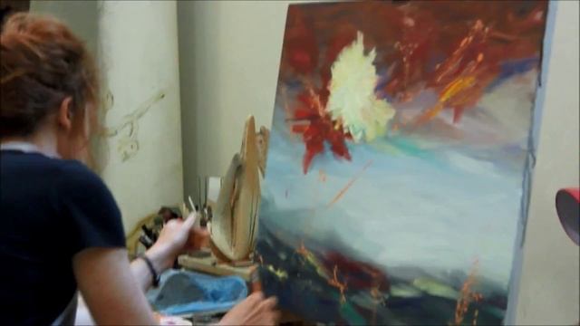 ART Party 28.05.15 Создание абстрактных полотен смотреть онлайн