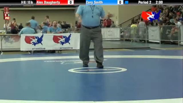 University Nat`ls FS 84 KG / 185 lbs: Alex Daugherty vs. Cory Smith смотреть онлайн