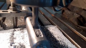 Фрезерование шпоночного паза на валу