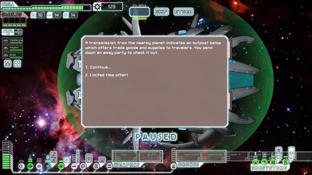 FTL: Faster Than Light - Ancient Powers Awaken (Lanius Battleship) Part 1 смотреть онлайн