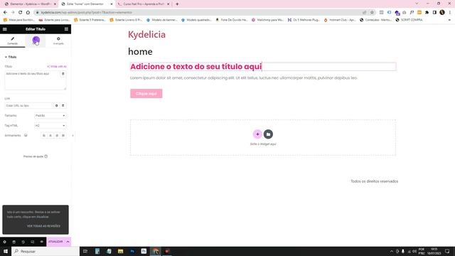 Atualizado! Como Personalizar as CONFIGURAÇÕES PADRÕES do Tema com Elementor [Cores, Títulos, e +] смотреть онлайн
