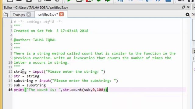 How to take input from user and search words in paragraphs -user defined input in python смотреть онлайн
