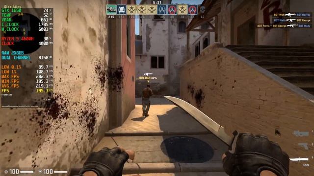Lenovo Legion 5 Gaming Test | GTX1650 - CSGO [Benchmark | 1080p All Settings] смотреть онлайн