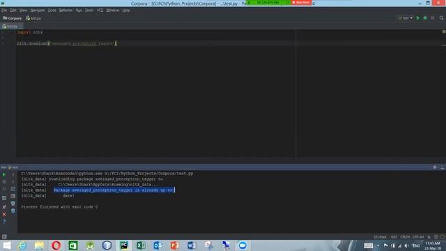 How to install missing modules (NLTK) смотреть онлайн