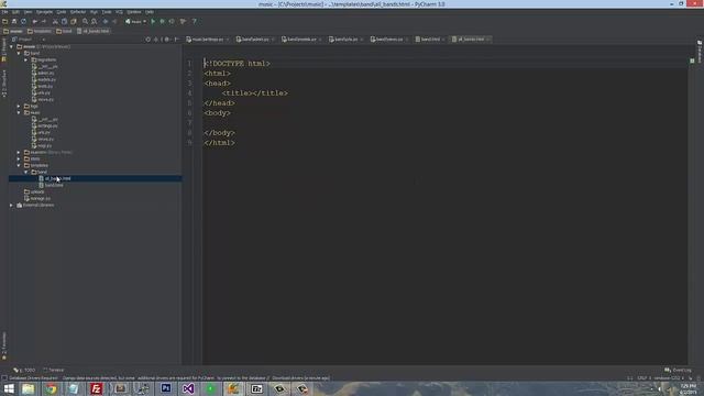 Building a website with Django and React.js Video 2: Creating our Band App смотреть онлайн