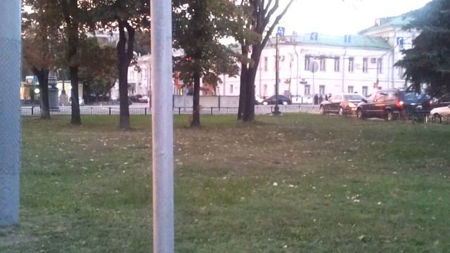 Президентский   кортеж   Медведова  в   Москве