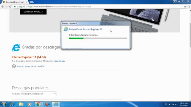 Como Utilizar Internet Explorer 11 (navegador Web) | Windows 7