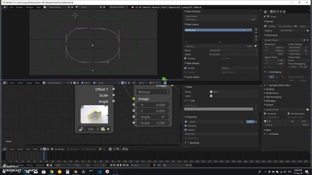 ШАГ 1 - Импортируем секвенцию 3D фото-360 в BLENDER и указываем общее количество кадров смотреть онлайн