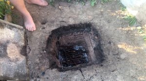 КОПЧЁНАЯ КУРИЦА В ЯМЕ