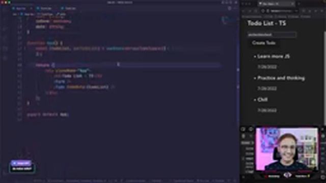 Aprende cómo crear una aplicación de React con Typescript смотреть онлайн