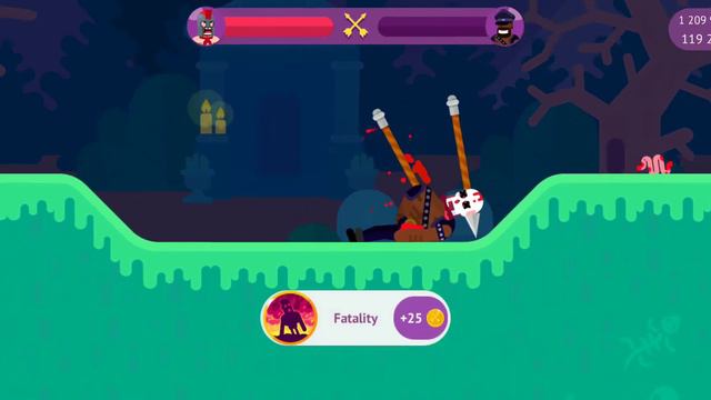 Bowmasters Leonidas VS Solider Walkthrough Gameplay