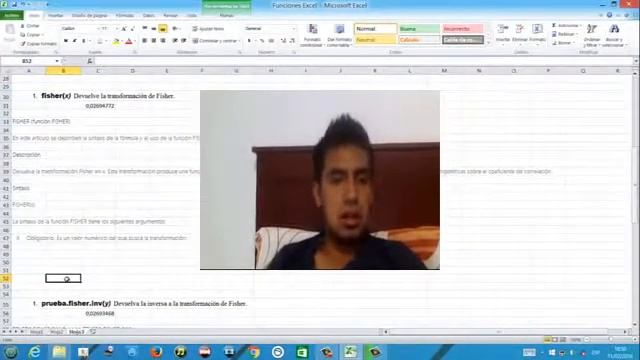 90. Función Excel (PRUEBA.CHI, FISHERX, PRUEBA.FISHER.INV, PEARSON) смотреть онлайн