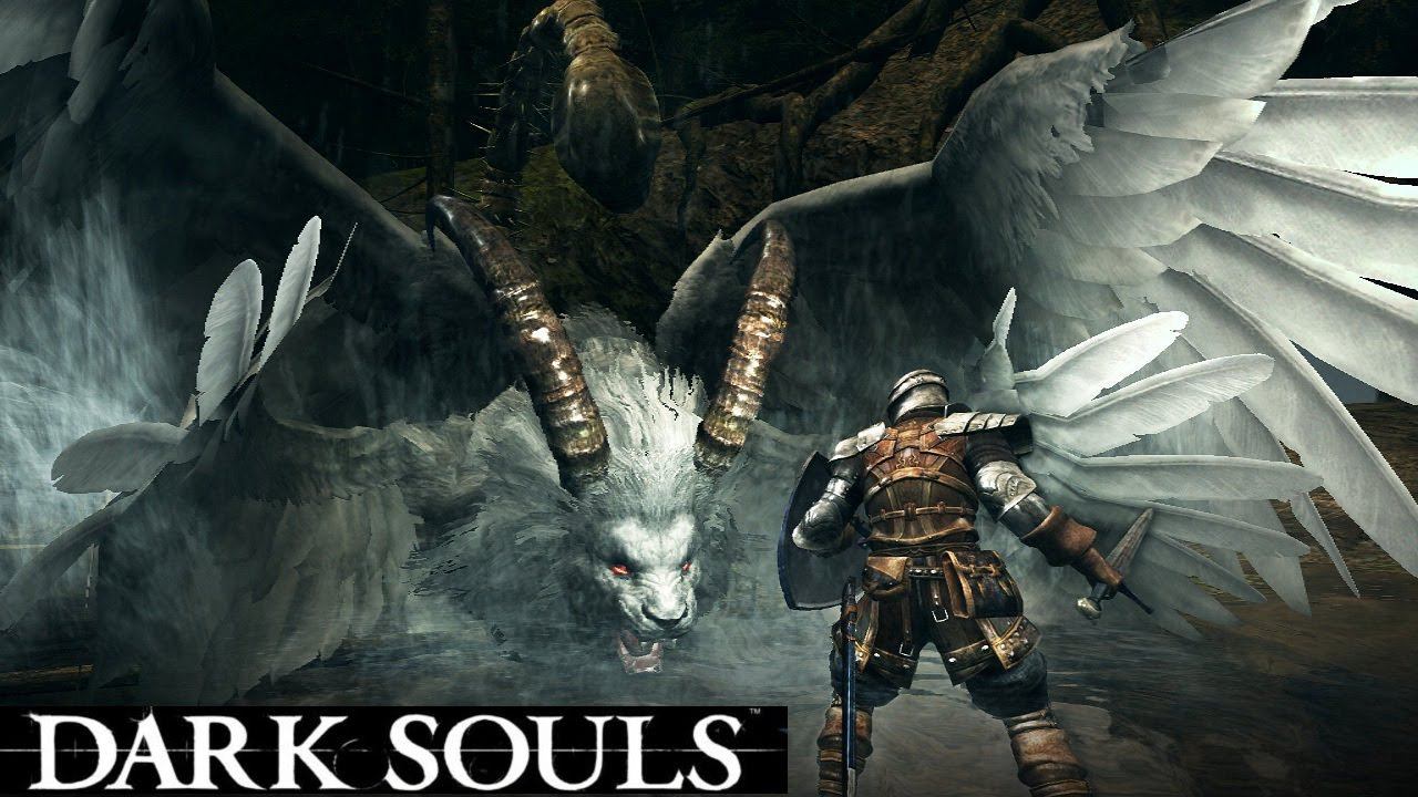 Прохождение Dark Souls REMASTERED Часть 15: Страж Святилища-Крылатый Лев(Босс)
