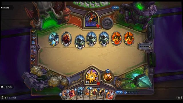 Hearthstone: Curse of Naxxramas: Heroic Maexxna! смотреть онлайн