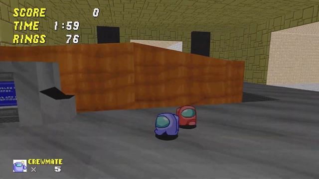 Sonic Robo Blast 2 - Among Us Mod смотреть онлайн