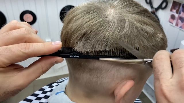 Детская модельная стрижка