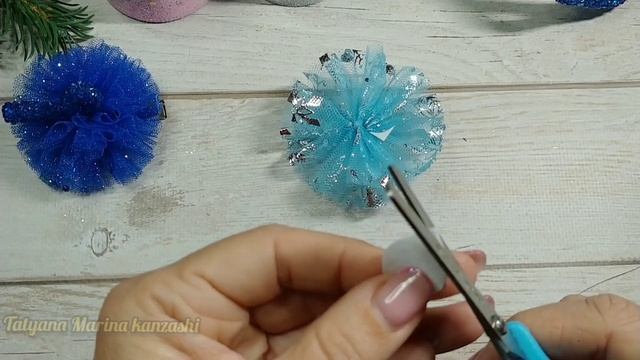 МК По просьбе зрителей?Чем заменить стразовый шнур❓?Заколочки из фатина ✨ смотреть онлайн