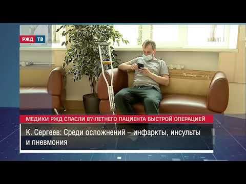 Метод остеосинтеза: врачи "РЖД-Медицины" поставили на ноги пациента с переломанной шейкой бедра смотреть онлайн