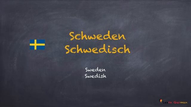 Learn German Vocabulary - Countries & Languages In German (Länder Und Sprachen)