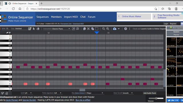 Online Sequencer Beat #5 смотреть онлайн