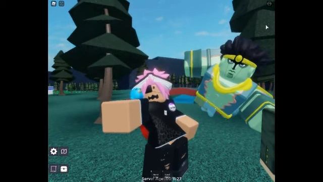 | Roblox : A Bizarre World : Rewritten | H.F.T.F. Jotaro/Star Platinum Theme | Jojo | смотреть онлайн