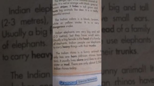 Английский. 5 класс. Spotlight Animals of India Страницы 66-67 часть 1