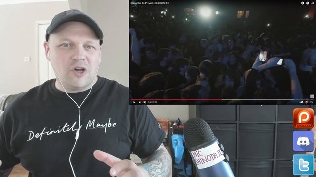HOLY SH*T !!! FIRST TIME HEARING Slaughter To Prevail Reaction - DEMOLISHER смотреть онлайн