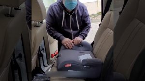 Установка бустера с коннекторами к изофикс